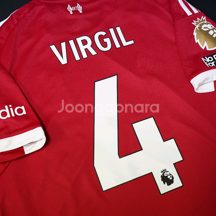 [국내 XL]25/26 리버풀 반 다이크 홈 유니폼--2