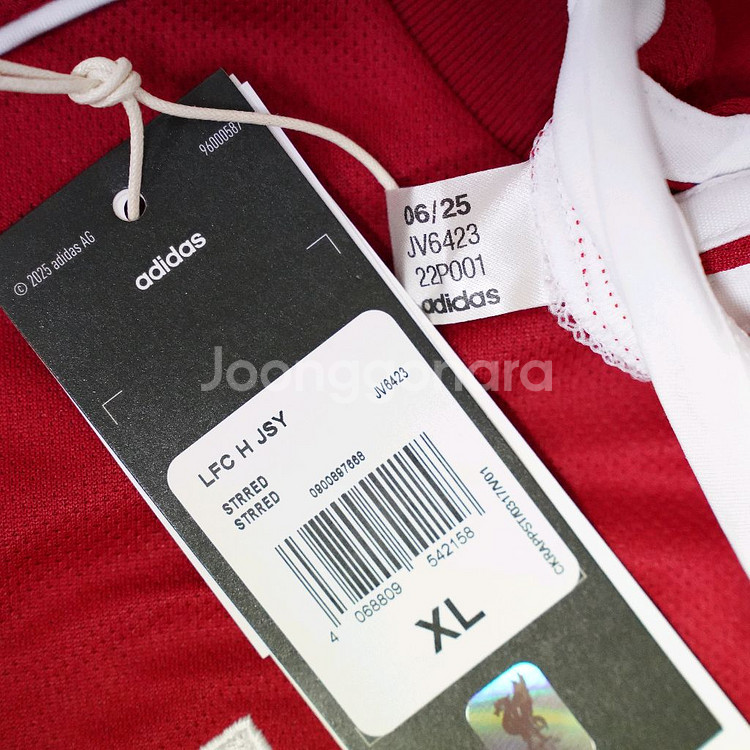 [국내 XL]25/26 리버풀 반 다이크 홈 유니폼--6