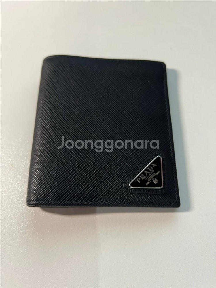 프라다 사피아노 레더 남성 반지갑--0