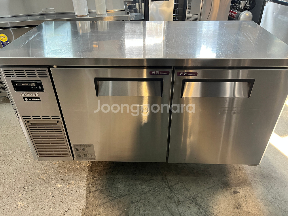 간냉식 테이블냉장고 1500 터보에어 업소용 베이커리--0