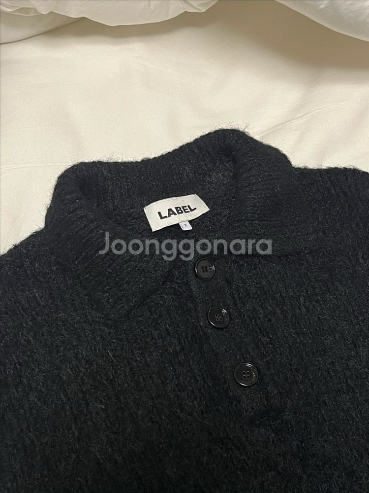라벨아카이브 니트 piquet polo sweater--2