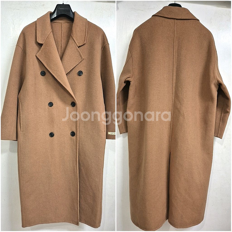 울100 핸드메이드 롱 코트--0