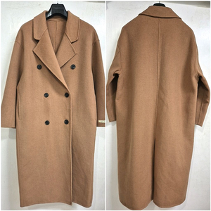 울100 핸드메이드 롱 코트