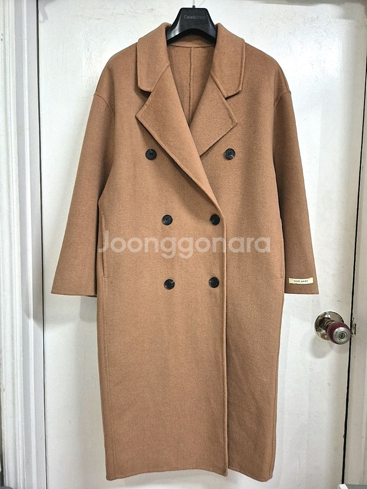 울100 핸드메이드 롱 코트--1