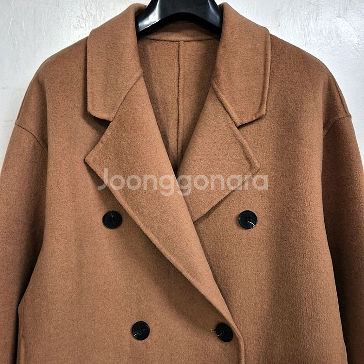 울100 핸드메이드 롱 코트--3