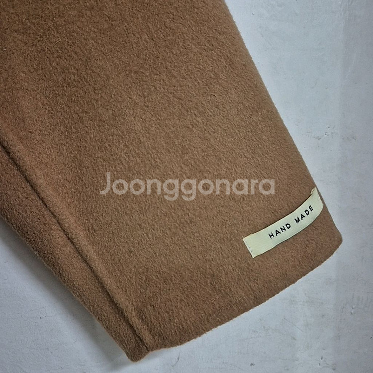 울100 핸드메이드 롱 코트--5