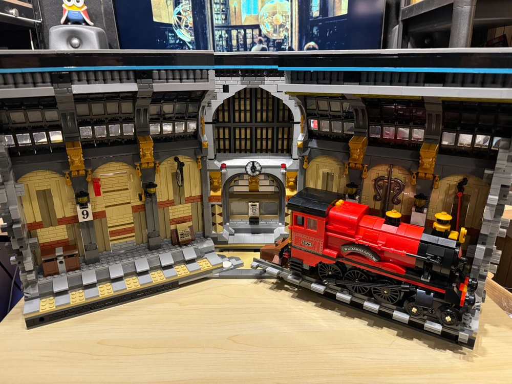 호환레고 해리포터 익스프레스 팝니다 불도 들어옵니다--8