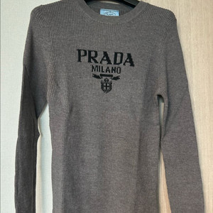 수입의류 그레이 긴팔니트