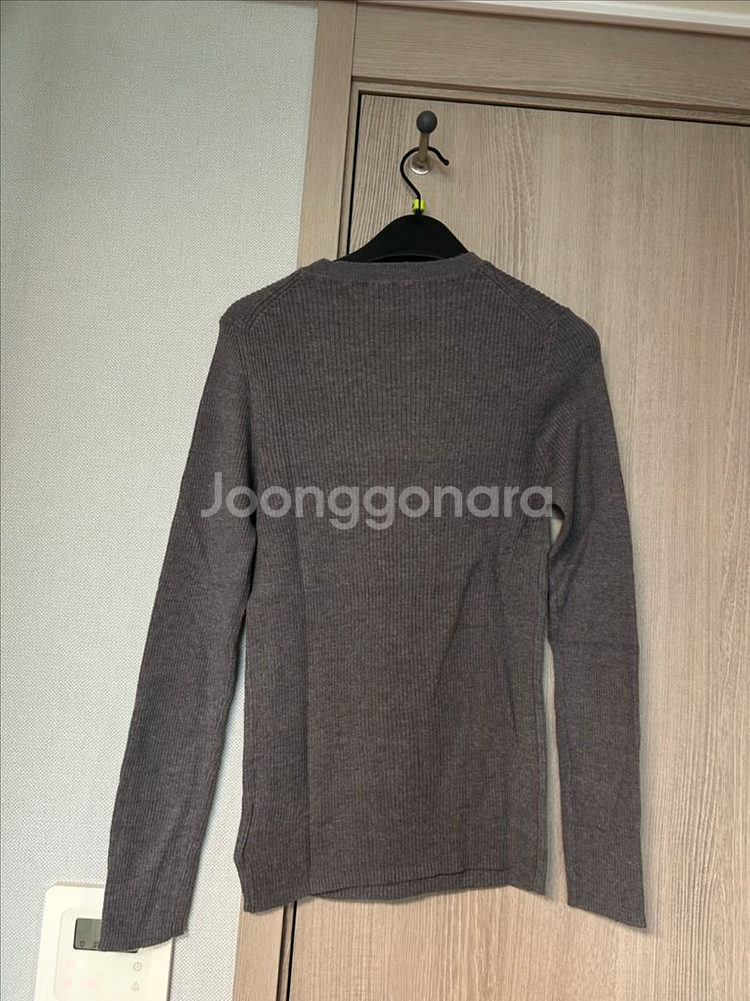 수입의류 그레이 긴팔니트--1