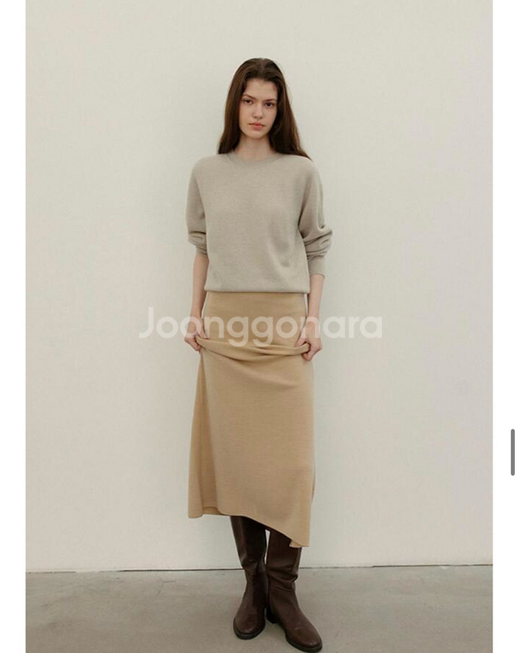 보웬 니트, 보웬 홀가먼트 울 풀오버 마일드그레이 팝니다--3