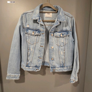 여아150 데님점퍼 3벌 청자켓 자라