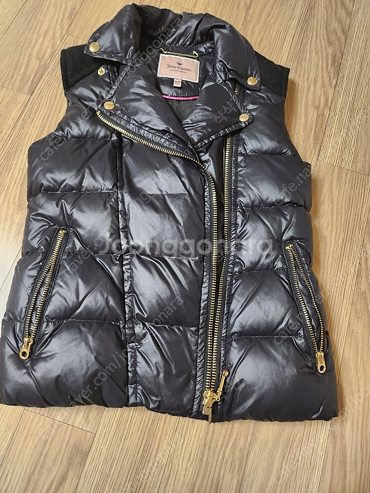 쥬씨꾸띄르 패딩조끼--0