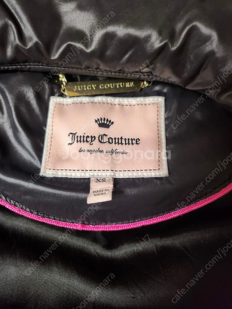 쥬씨꾸띄르 패딩조끼--2