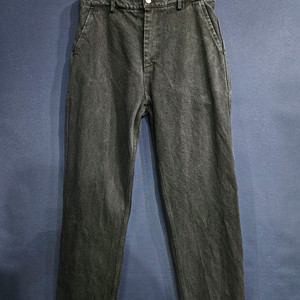 플라스틱 프로덕트 블랙컬러 남성 허리 31~32 데님팬츠