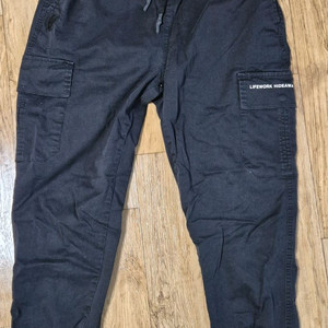 라이프워크 블랙 조거팬츠 M