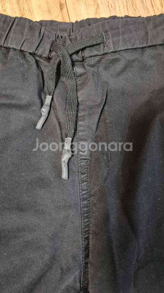 라이프워크 블랙 조거팬츠 M--4