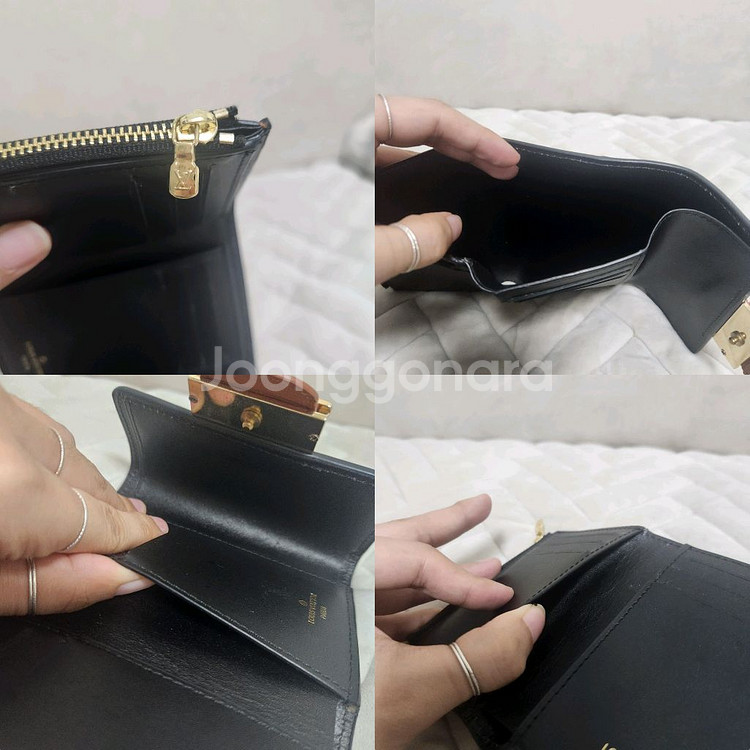 [상태A++] 루이비통 도핀 컴팩트 월릿 코인지폐 반지갑--3