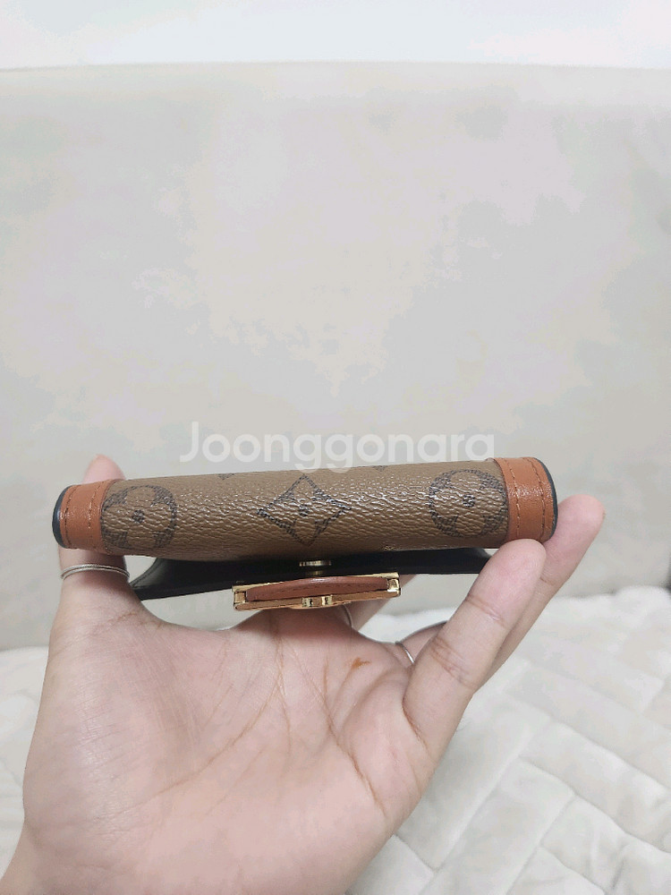 [상태A++] 루이비통 도핀 컴팩트 월릿 코인지폐 반지갑--8
