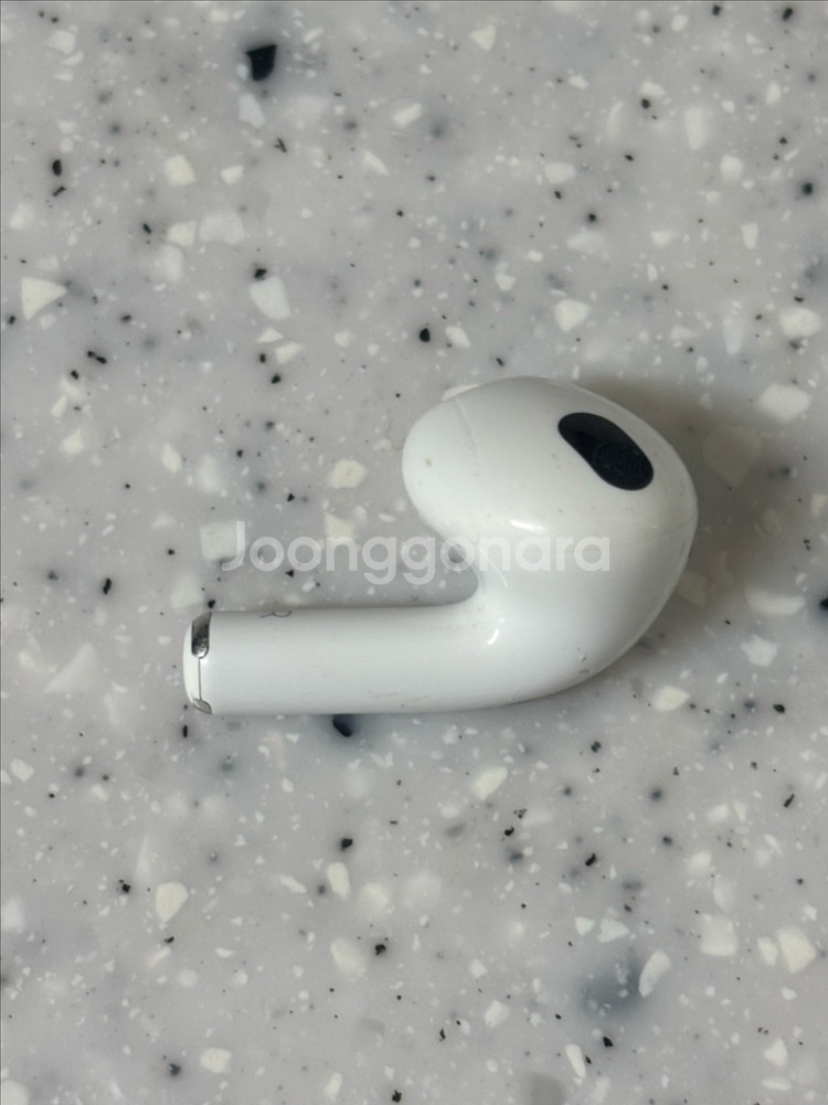 에어팟3세대 오른쪽 상태굳짱 급처!!--2