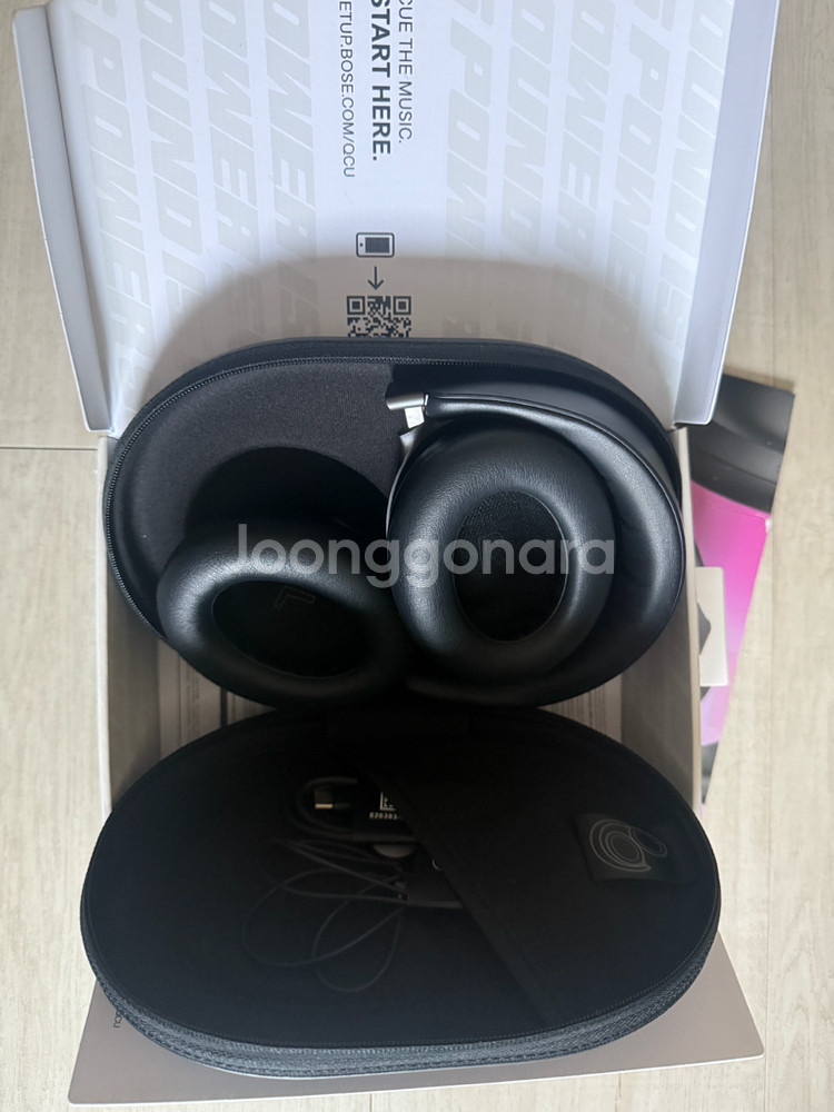 보스 QC 울트라 헤드폰 풀박스 상태좋음--1