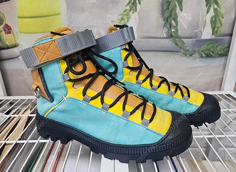 정품/ 로에베 남성 트레킹화 270 캔버스 하이킹부츠 하이탑스니커즈 SC96 이미지