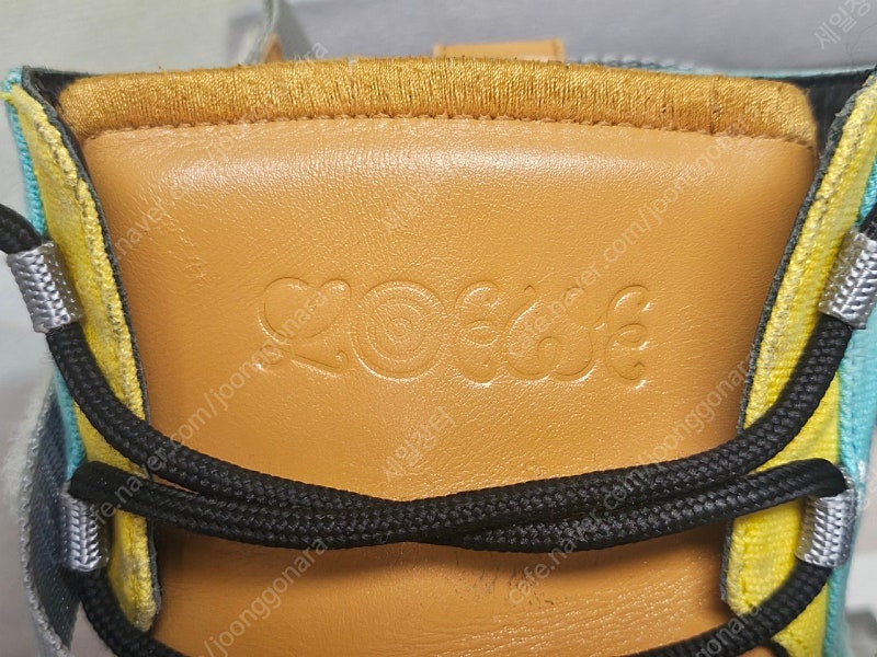 정품/ 로에베 남성 트레킹화 270 캔버스 하이킹부츠 하이탑스니커즈 SC96 이미지