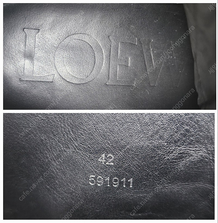 정품/ 로에베 남성 트레킹화 270 캔버스 하이킹부츠 하이탑스니커즈 SC96 이미지