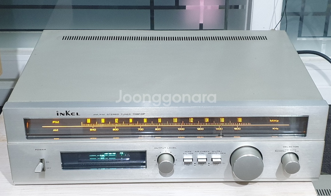 인켈 아날로그 튜너 TF910F--0