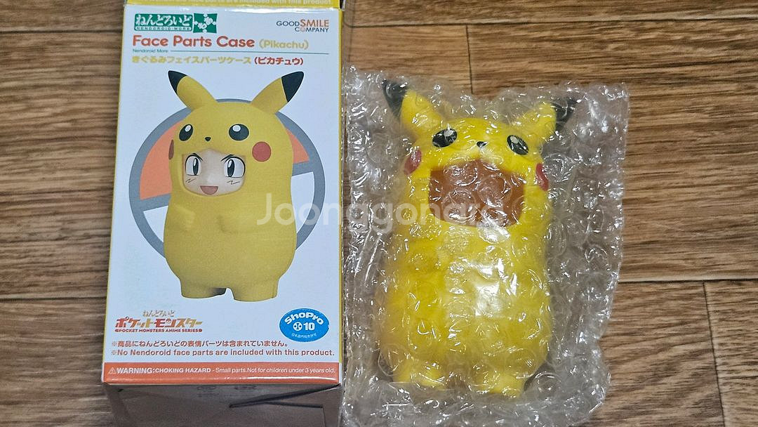 넨도로이드 포켓몬 악세사리 페이스 피카츄 파츠 피규어--0