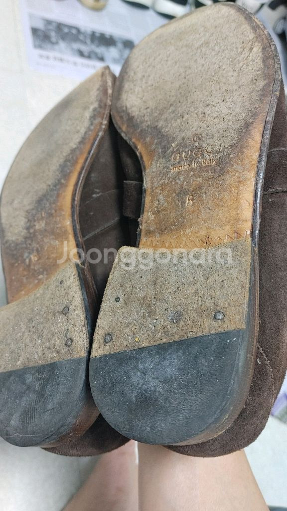 구찌 GG 남성 스웨이드 로퍼8(265)--4