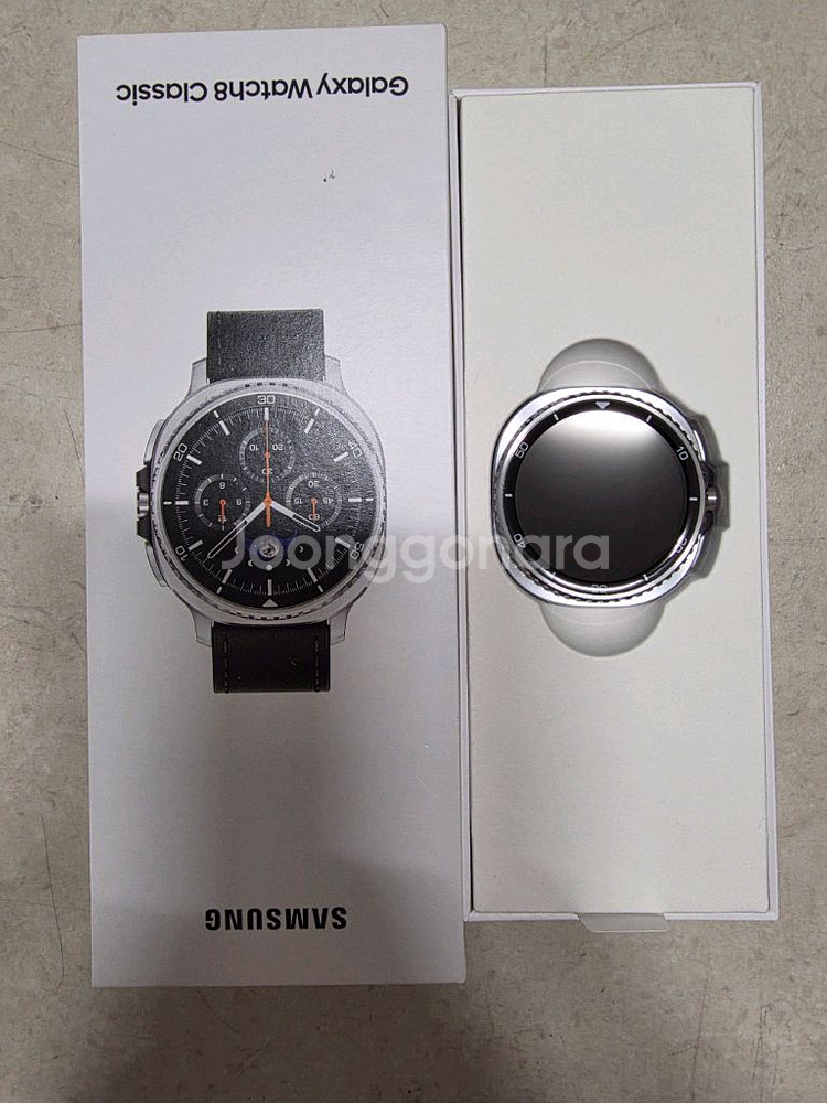 자급제 갤럭시 워치8 클래식 블랙 셀롤러--0