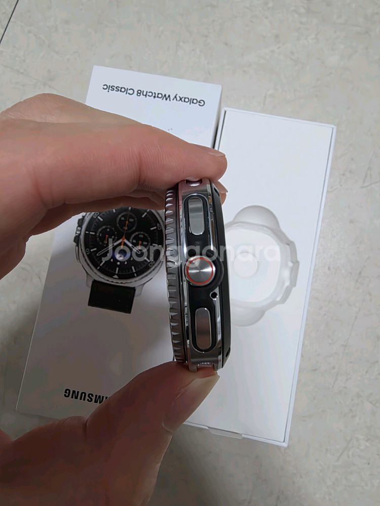 자급제 갤럭시 워치8 클래식 블랙 셀롤러--2