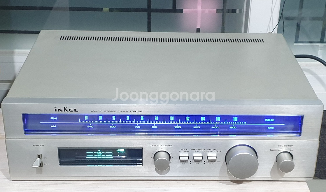인켈 아날로그 튜너 TF910F--1