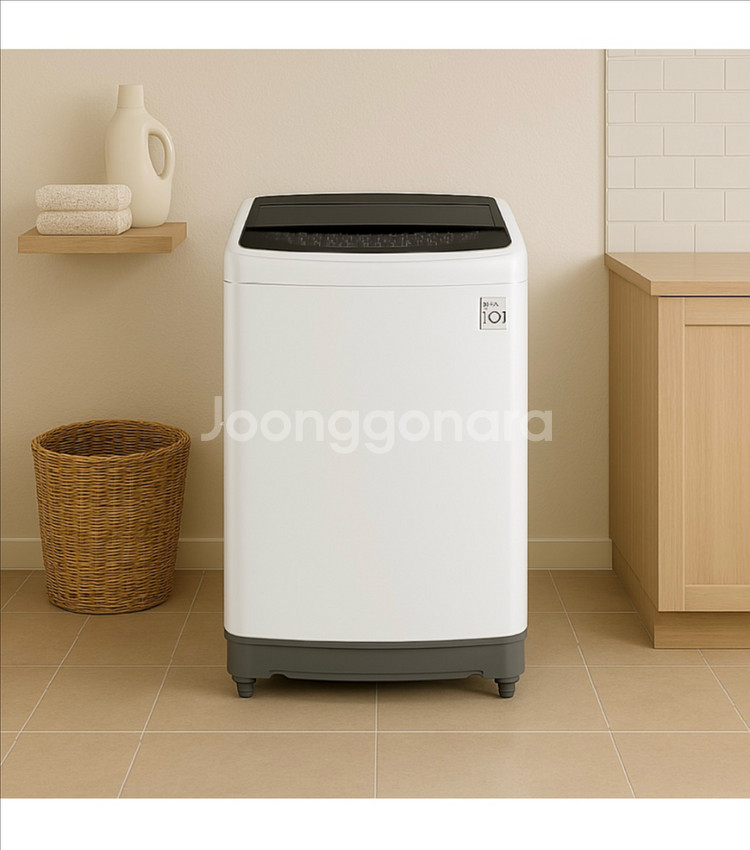 LG 통돌이 세탁기 12kg TR12WL 화이트--1