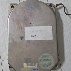 빈티지 5.25인치 시게이트 40mb 하드디스크