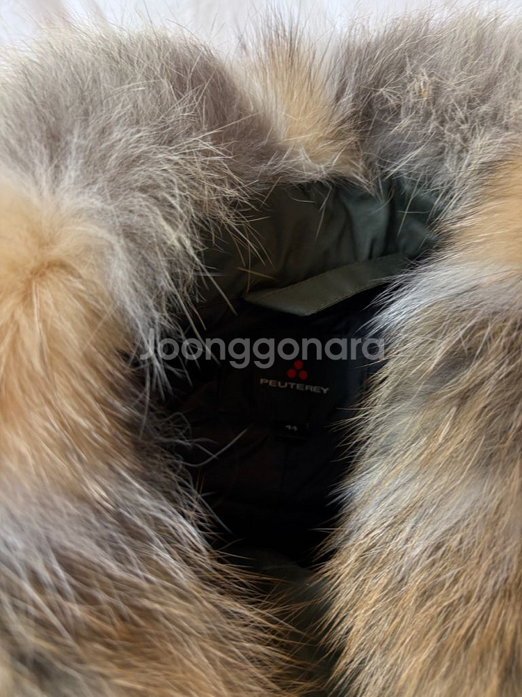 몽클레어 페트레이 여성 라쿤 퍼 롱패딩 66--2