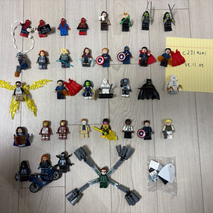 레고 미니피규어 (마블/DC/기타등등) 1번째 목록