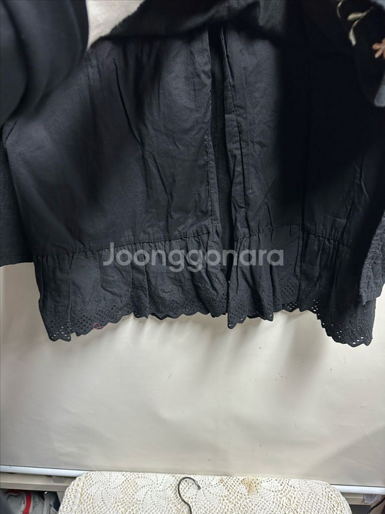 여성 플라워 자수 누빔 롱 스커트 프리사이즈--3