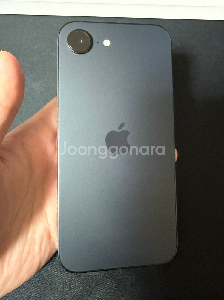 아이폰16e 128기가 블랙--5