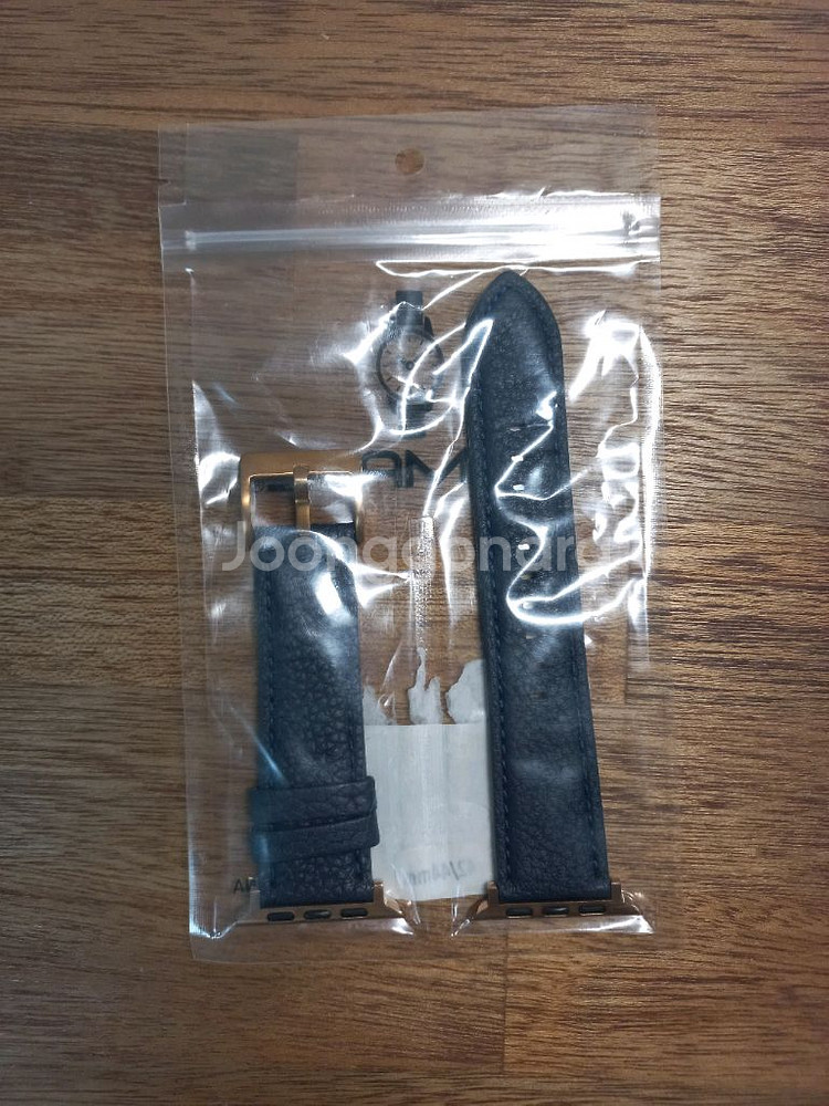 미사용 하마테 애플 워치 소프트 레더 스트랩 시계줄--0