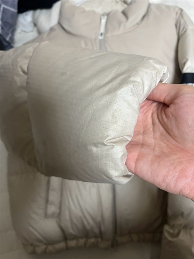 w노스페이스 화이트라벨 눕시 크림 이미지