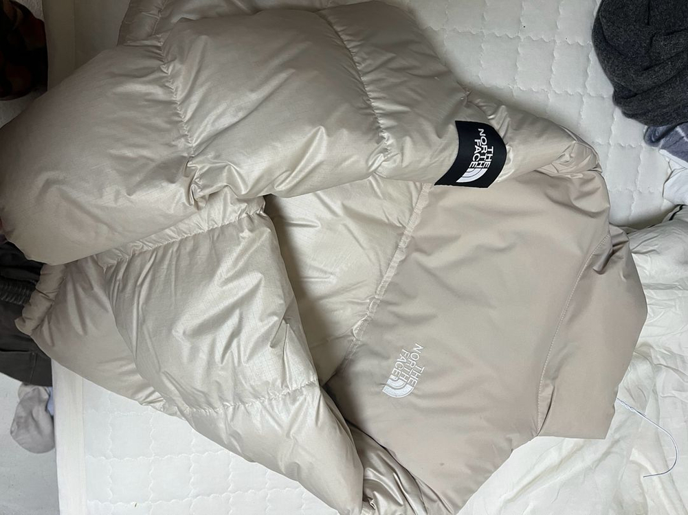 w노스페이스 화이트라벨 눕시 크림 이미지