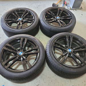 BMW F바디 3시리즈 441M스포츠 18인치 순정휠타이어