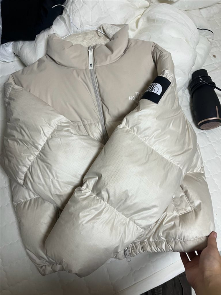 w노스페이스 화이트라벨 눕시 크림 이미지