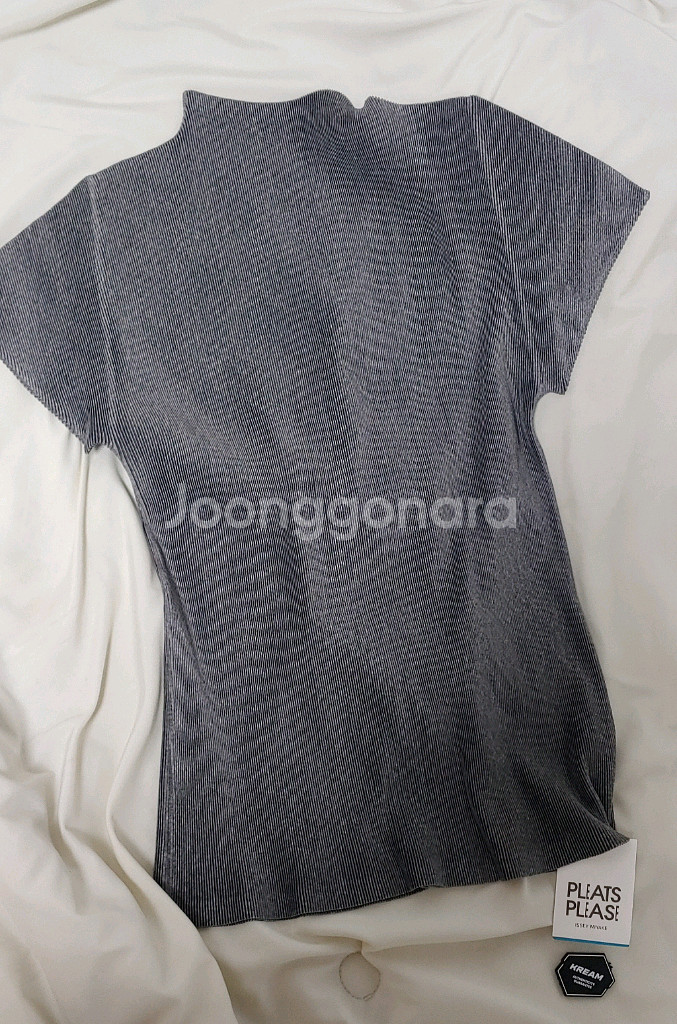 플리츠플리즈 미스트 베이직 탑 라이트 그레이 3--2