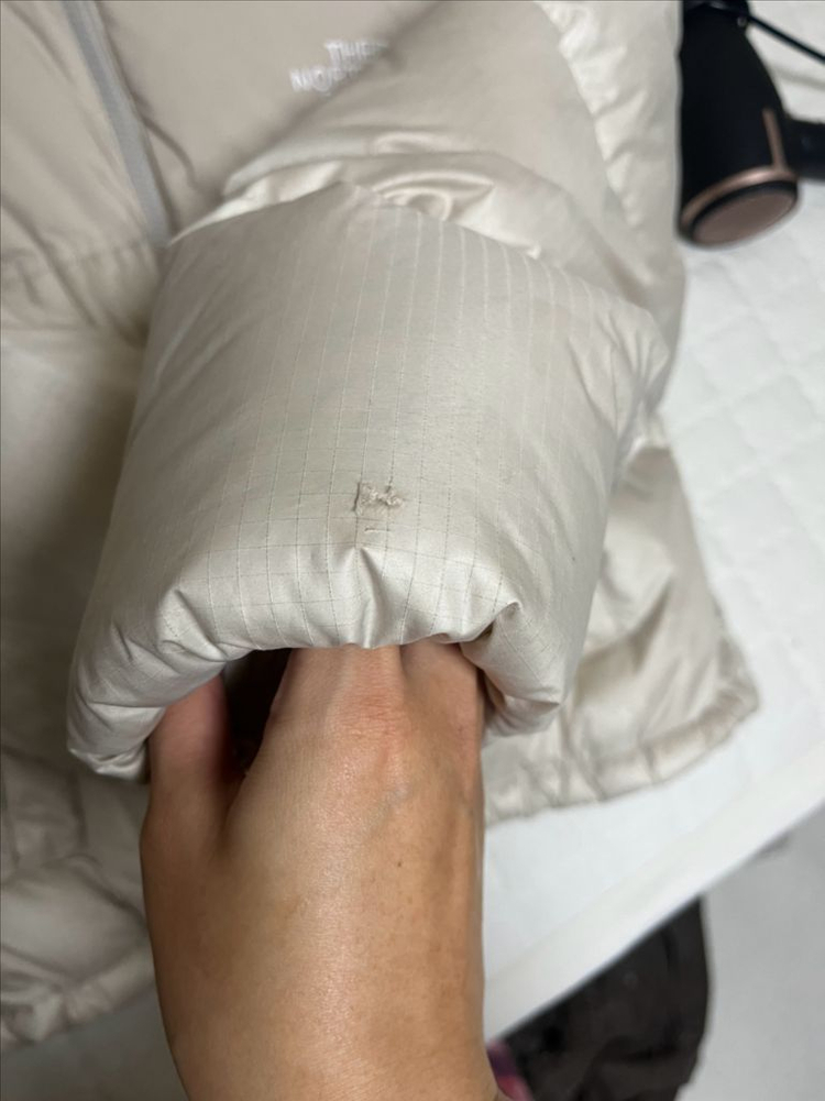 w노스페이스 화이트라벨 눕시 크림 이미지