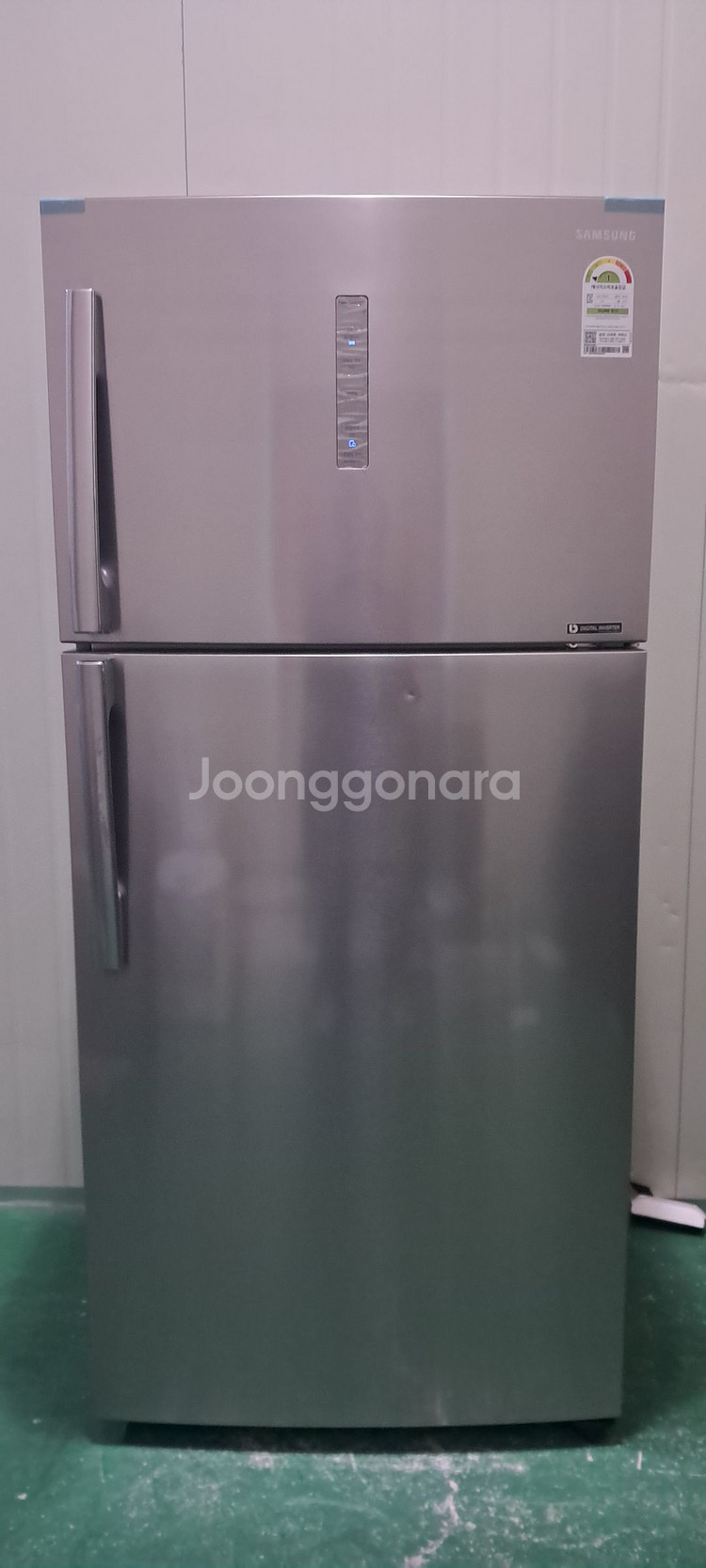 1597 삼성 615L 2도어냉장고(메탈)--0