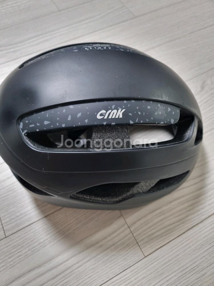CRNK 크랭크 앵글러 자전거 헬멧 블랙 색상 M사이즈--0