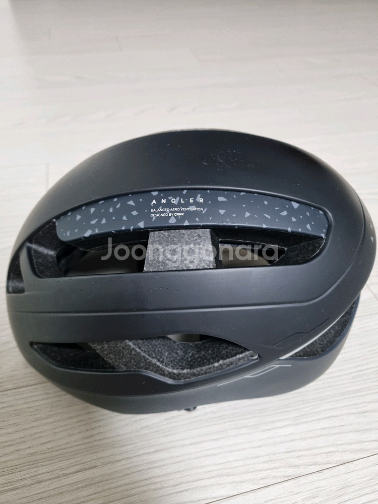 CRNK 크랭크 앵글러 자전거 헬멧 블랙 색상 M사이즈--2