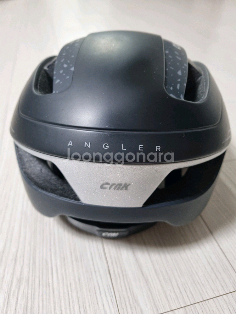 CRNK 크랭크 앵글러 자전거 헬멧 블랙 색상 M사이즈--3